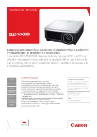 Canon XEED WX6000