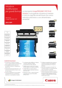 Canon imagePROGRAF MFP M40 Solution