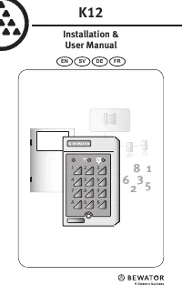 Siemens Codelock K44 Duo