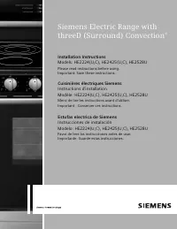 Siemens HE2528U