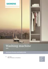 Siemens WM14Q472FF