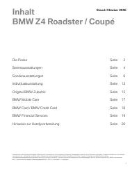 BMW Z4 Roadster 2.0i 