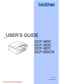 Brother DCP-387C 