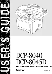 Brother DCP-8045D 
