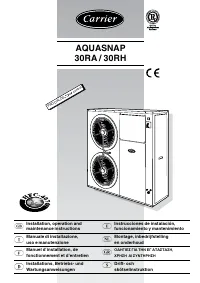 Carrier AQUASNAP 30RH 