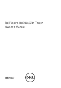 Dell Vostro 260s 