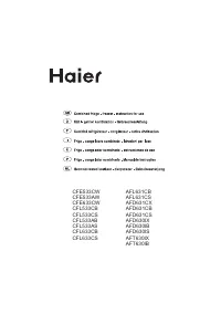 Haier AFL631CW 