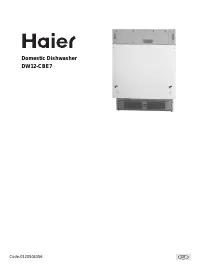 Haier DW12-CBE7 