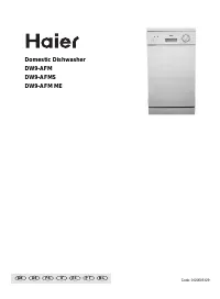 Haier DW9-AFM ME 