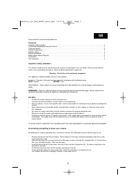 Hoover SENSORY TC 5202 011 