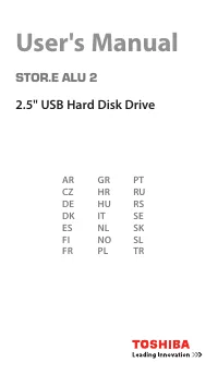 Toshiba Stor.E Alu2 2.5
