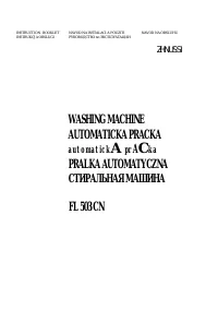 Zanussi FL 503 CN 