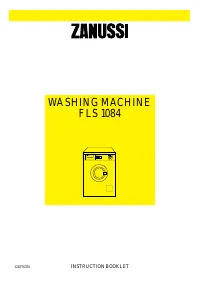 Zanussi FLS 1084 