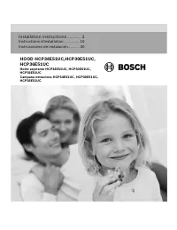 Bosch HCP34E51UC/01