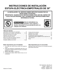 Frigidaire CGES3065PWJ