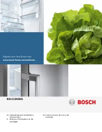 Bosch B21CL80SNS/01