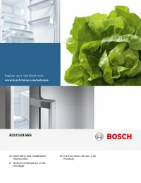 Bosch B21CL81SNS/01