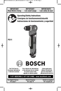 Bosch PS11-102
