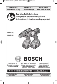 Bosch DDS181-02