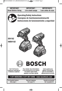 Bosch IWBH182-01L