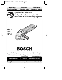 Bosch 1375-01