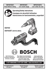 Bosch SGH182-01