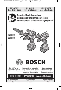 Bosch HDH183-01
