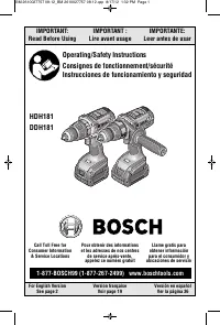 Bosch DDH181-01