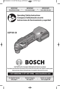 Bosch GOP18V-28BL