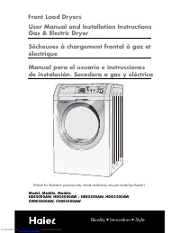 Haier HDE5000AW