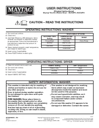 Maytag MLE22PDAGW0