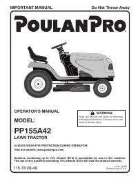 Poulan PRO PP155A42-274430