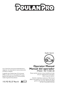 Poulan PRO 967721801-00